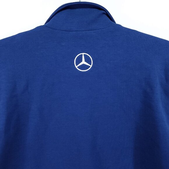 Eastside Golf Mercedes-Benz Embroidered Logo Track Suit Jacket Full Zip Small - Picture 10 of 13